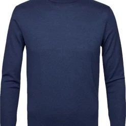 Truien Van Merino Wol Profuomo Coltrui Merinowol Blauw -Truien & Vesten Verkoop winkel 75218 1 1