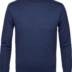 Truien Van Merino Wol Profuomo Coltrui Merinowol Blauw