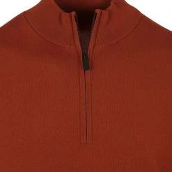Schipperstruien & Truien Met Rits Suitable Half Zip Trui Brique -Truien & Vesten Verkoop winkel 75225 2 1