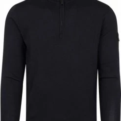 Schipperstruien & Truien Met Rits Suitable Half Zip Trui Navy -Truien & Vesten Verkoop winkel 75228 1 1