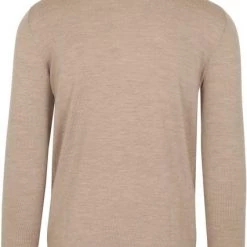 Truien Van Merino Wol Suitable Half Zip Trui Merino Beige -Truien & Vesten Verkoop winkel 75235 3 1