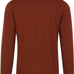 Truien Van Merino Wol Suitable Pullover V-Hals Merino Brique 11 Truien Van Merino Wol Suitable Pullover V-Hals Merino Brique -Truien & Vesten Verkoop winkel 75244 3 1