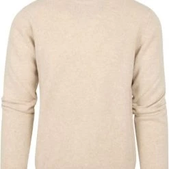 Wollen Truien Voor Heren Suitable Pullover Wol O-Hals Beige -Truien & Vesten Verkoop winkel 75254 1 1