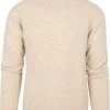 Wollen Truien Voor Heren Suitable Pullover Wol O-Hals Beige