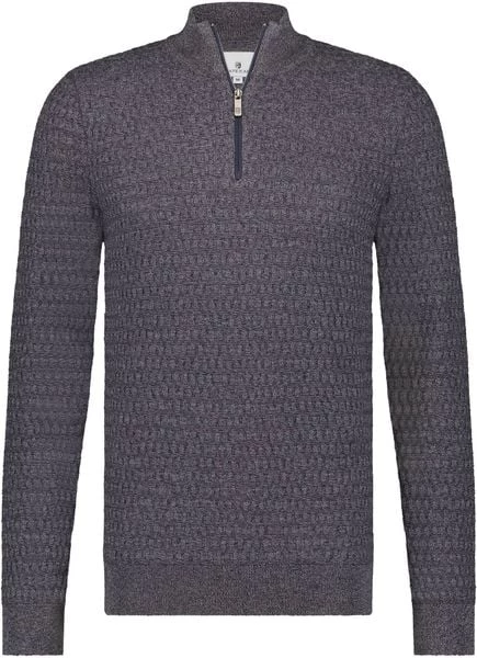 Schipperstruien & Truien Met Rits State Of Art Half Zip Structuur Donkerblauw 5 Schipperstruien & Truien Met Rits State Of Art Half Zip Structuur Donkerblauw - Afbeelding 5