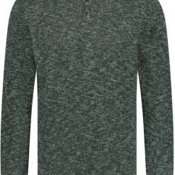Schipperstruien & Truien Met Rits State Of Art Half Zip Melange Mosgroen 10 Schipperstruien & Truien Met Rits State Of Art Half Zip Melange Mosgroen -Truien & Vesten Verkoop winkel 75270 1 1