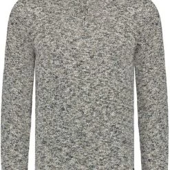 Schipperstruien & Truien Met Rits State Of Art Half Zip Melange Donkerblauw -Truien & Vesten Verkoop winkel 75271 1 1