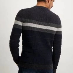 Pullover State Of Art Trui Streep Navy -Truien & Vesten Verkoop winkel 75272 4