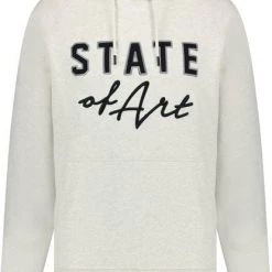 Hoodies State Of Art Hoodie Logo Greige -Truien & Vesten Verkoop winkel 75276 1 1
