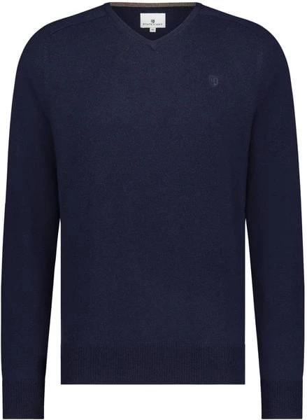 Wollen Truien Voor Heren State Of Art Trui Wol Navy 5 Wollen Truien Voor Heren State Of Art Trui Wol Navy - Afbeelding 5