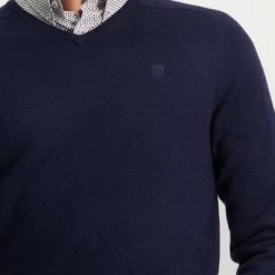 Wollen Truien Voor Heren State Of Art Trui Wol Navy 8 Wollen Truien Voor Heren State Of Art Trui Wol Navy -Truien & Vesten Verkoop winkel 75278 3