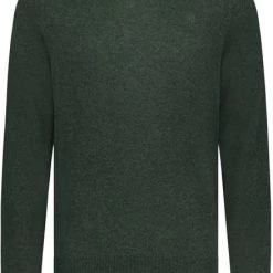 Pullover State Of Art Trui V-Hals Mosgroen