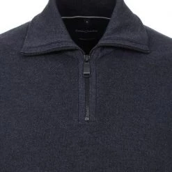 Schipperstruien & Truien Met Rits Casa Moda Halfzip Trui Donkerblauw 10 Schipperstruien & Truien Met Rits Casa Moda Halfzip Trui Donkerblauw -Truien & Vesten Verkoop winkel 75298 2 1