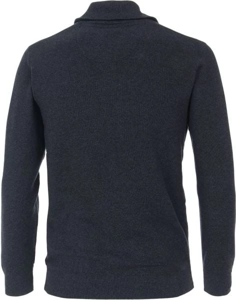 Schipperstruien & Truien Met Rits Casa Moda Halfzip Trui Donkerblauw 6 Schipperstruien & Truien Met Rits Casa Moda Halfzip Trui Donkerblauw - Afbeelding 6