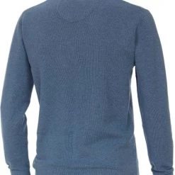 Schipperstruien & Truien Met Rits Casa Moda Halfzip Trui Blauw -Truien & Vesten Verkoop winkel 75299 3