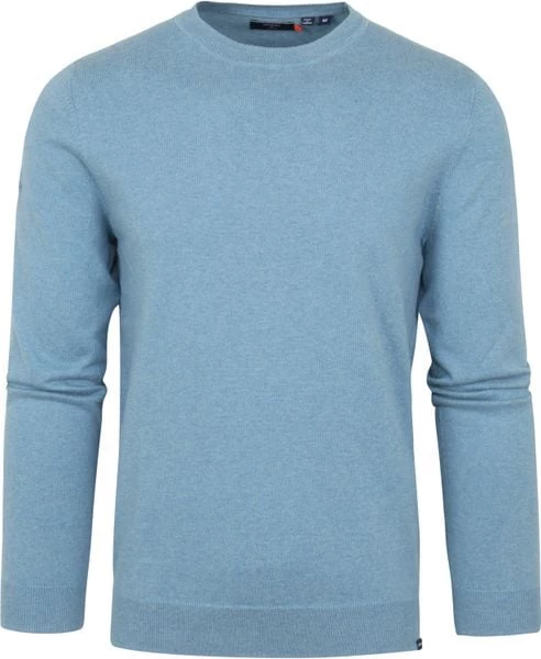 Superdry Pullover Marl Blauw 5 Superdry Pullover Marl Blauw - Afbeelding 5