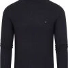 Coltruien Voor Heren Tommy Hilfiger Coltrui Structuur Donkerblauw