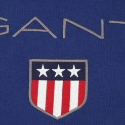 Hoodies Gant Hoodie Shield Royal Blauw -Truien & Vesten Verkoop winkel 75444 3