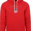 Hoodies Gant Hoodie Shield Rood