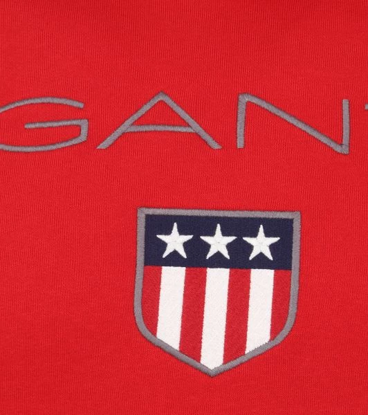 Hoodies Gant Hoodie Shield Rood 3 Hoodies Gant Hoodie Shield Rood - Afbeelding 3