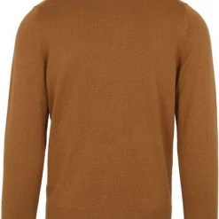 Schipperstruien & Truien Met Rits Tommy Hilfiger Half Zip Trui Camel -Truien & Vesten Verkoop winkel 75447 4