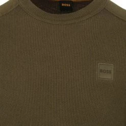 Pullover Hugo Boss Kesom Trui Donkergroen -Truien & Vesten Verkoop winkel 75450 2 1