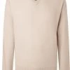 Lamswollen Truien Hackett Pullover Lamswol V-Hals Ecru