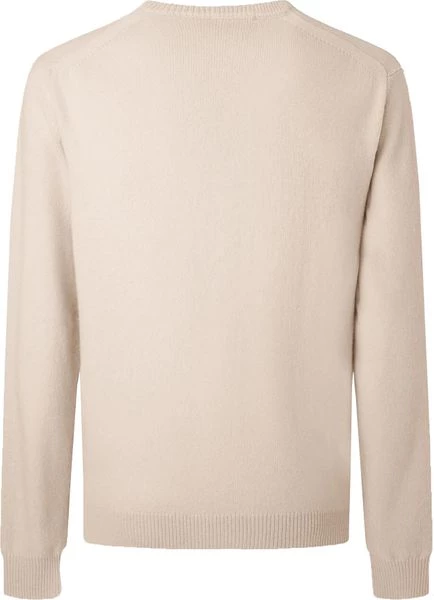 Lamswollen Truien Hackett Pullover Lamswol V-Hals Ecru 5 Lamswollen Truien Hackett Pullover Lamswol V-Hals Ecru - Afbeelding 5