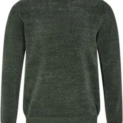 Sweaters Anerkjendt Trui Sune Chenille Donkergroen -Truien & Vesten Verkoop winkel 75477 1 1