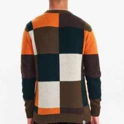 Lamswollen Truien Anerkjendt Trui Rico Lamswol Blok Meerkleurig -Truien & Vesten Verkoop winkel 75479 3