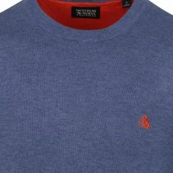 Scotch And Soda Pullover Blauw -Truien & Vesten Verkoop winkel 75490 2