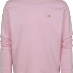 Sweaters Scotch And Soda Essential Sweater Roze -Truien & Vesten Verkoop winkel 75492 1 1