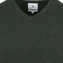 Pullover State Of Art Trui Donkergroen -Truien & Vesten Verkoop winkel 75497 2 1