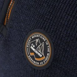 Schipperstruien & Truien Met Rits Casa Moda Halfzip Trui Navy -Truien & Vesten Verkoop winkel 75535 3