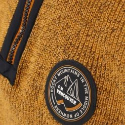 Schipperstruien & Truien Met Rits Casa Moda Halfzip Trui Geel -Truien & Vesten Verkoop winkel 75536 3