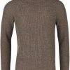 Lamswollen Truien Barbour Trui Lamswol Knitted Bruin