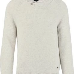 Wollen Truien Voor Heren Barbour Trui Wol Lichtbeige