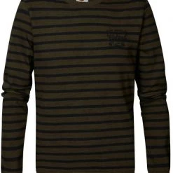 Sweaters Petrol Sweater Streep Donkergroen