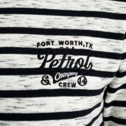 Sweaters Petrol Sweater Streep Off-White Melange 10 Sweaters Petrol Sweater Streep Off-White Melange -Truien & Vesten Verkoop winkel 75552 5