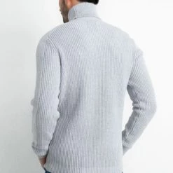 Coltruien Voor Heren Petrol Coltrui Grijs Gemeleerd -Truien & Vesten Verkoop winkel 75553 3