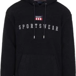 Hoodies Gant Hoodie Fleece Navy