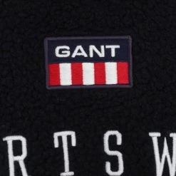 Hoodies Gant Hoodie Fleece Navy -Truien & Vesten Verkoop winkel 75562 3