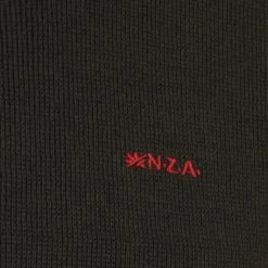 New Zealand Auckland Schipperstruien & Truien Met Rits NZA Half Zip Trui Oroua Donkergroen -Truien & Vesten Verkoop winkel 75611 3