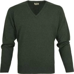 Lamswollen Truien William Lockie Pullover Lamswol Moss Groen V 9 Lamswollen Truien William Lockie Pullover Lamswol Moss Groen V -Truien & Vesten Verkoop winkel 819 5 1
