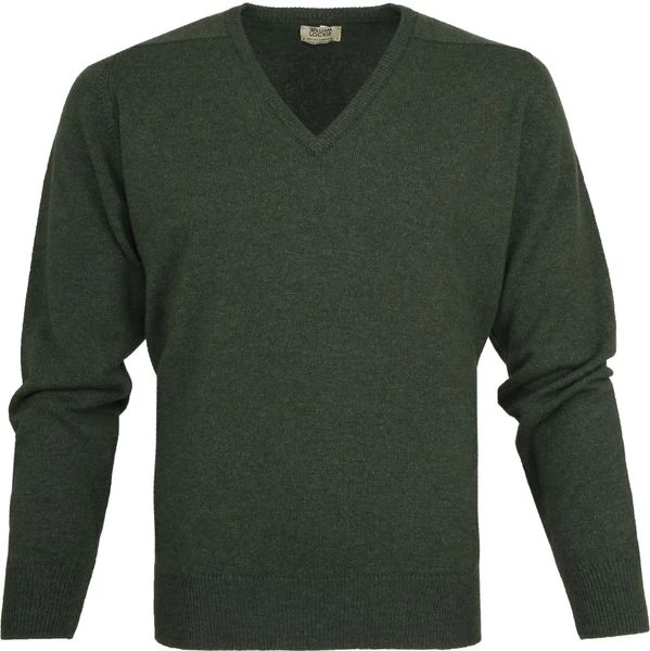 Lamswollen Truien William Lockie Pullover Lamswol Moss Groen V 1 Lamswollen Truien William Lockie Pullover Lamswol Moss Groen V