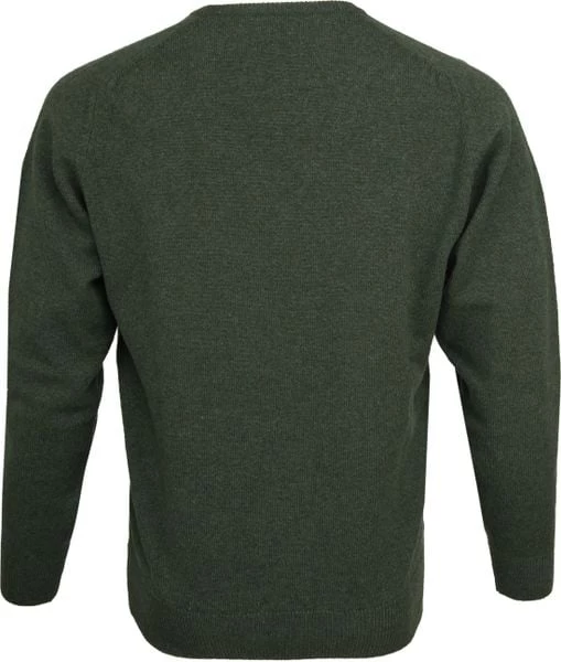 Lamswollen Truien William Lockie Pullover Lamswol Moss Groen V 6 Lamswollen Truien William Lockie Pullover Lamswol Moss Groen V - Afbeelding 6